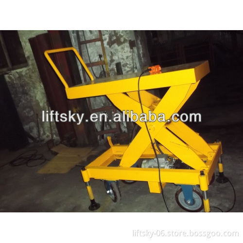 movable Scissor Lift with wheel